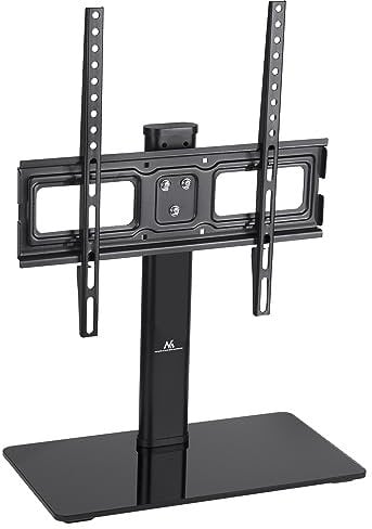 Soporte de TV Universal Maclean, para Mueble RTV, Soporte, máx. 40 kg, máx. VESA 400x400, para televisores de 32-65, MC-450