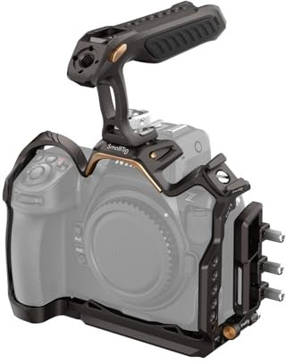 SMALLRIG Night Eagle Z8 Camera Cage Kit for Nikon Z 8, Aluminum Alloy Full Camera Cage, with Quick Release Plate for Arca-Swiss and Cold Shoe Mount for Microphone and Light - 4317
