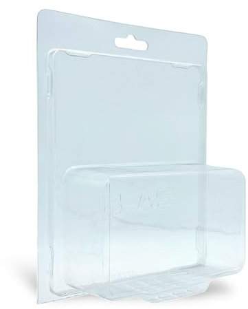 KLAS 6x Car Keepers for DISNEY PIXAR CARS (THE MOVIE) - 1:55 Scale Protector Cases - Crystal Clear Stackable/Display Clamshell Protective Case Protectors For 1:55 Disney Pixar Cars Car Collectors
