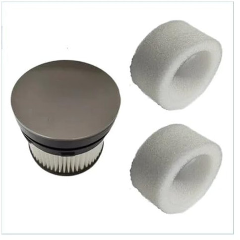 UDXZAIJQ Cartouche d'aspirateur, Accessoires, éponge, Filtre Lavable Efficace, Compatible Hepa for Dreame V10 V12 V16 V11 (Color : 3pcs)