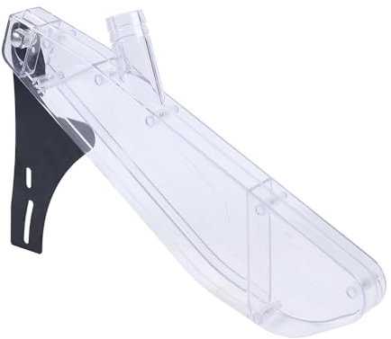 Table Saw Chip Hood 12 Inch Saw Blade Protector Transparent Circular Saw Dust Collection Dust Cover