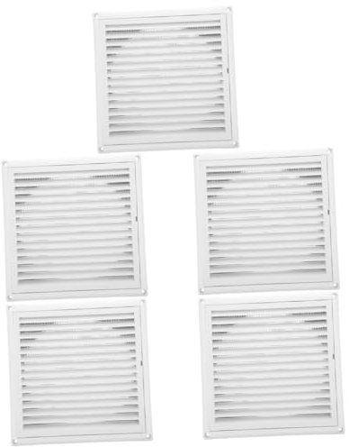 OSALADI 5 Rejillas De Ventilación Para Aire Acondicionado De Retorno Para Pared Techo Y Suelo.
