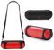 Yaowanguan Funda de Silicona para Beats Pill Altavoz Bluetooth inalámbrico(2024),Pill 2024 Estuche de Viaje Portátil Protector Bolsa de Transporte con Correa Hombro(Negro)