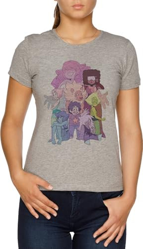 Vendax Noi Siamo Le Gemme di Cristallo T-Shirt Donna Grigio