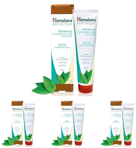 Himalaya BOT Complete Care Whitening Mint Toothpaste, 150 g (Packung mit 4)