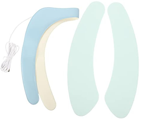 CATIEBYE Heated Toilet Seat Cover Cushion Pad Waterproof Adhesive Winter Toilet Warmer Intelligent Constant Temperature for Home Bathroom Use