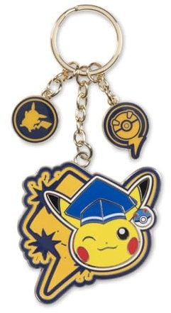 Pokémon Center : porte-clés Pikachu de remise de diplôme, multicolore, taille unique