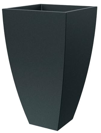 Pot de Fleurs carré Mooda Carbon Ø70 x 120 cm