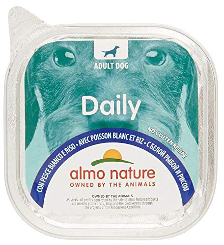 almo nature Hundefutter nass PFC Daily mit Weissfisch und Reis 300g, 0 g