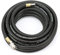 Druckluftschlauch 10m – PVC Gummischlauch 1/4 (10 x 17 mm) mit Schnellkupplung – Luftschlauch für Kompressor, Druckluft, robust & flexibe, (-40 bis 70 °C) (10m)