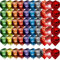 ToBeIT Dart Flights 60stk Darts Flights - Dart Zubehör Dart Flight 20sets in 10motive (Dart Flights 60stk)