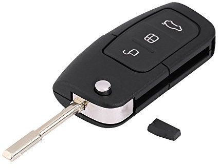 Car 3-Tasten-Fern zugriffstaste 433 MHz FOB Ersetzen Für Mondeo/Fiesta/Focus 2003-2012
