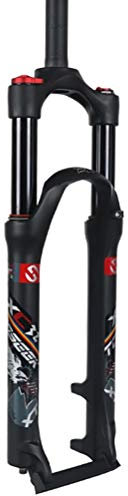 Forcella Ammortizzata 26 27.5 29 inch Leggero Controllo delle Spalle Aluminum Alloy MTB Forcella Forcella di Sospensione Mountain Bike Bicicletta Viaggio:100 mm