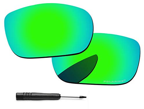 PapaViva Ersatzlinsen & Schraubendreher für for Oakley TwoFace Blaugrün - Polarisiert
