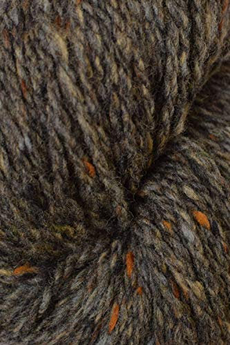 McLaughlin's Irish Shop Soft Donegal Strickwolle aus 100% weicher Merino-Schurwolle (Dunkelgraumeliert)