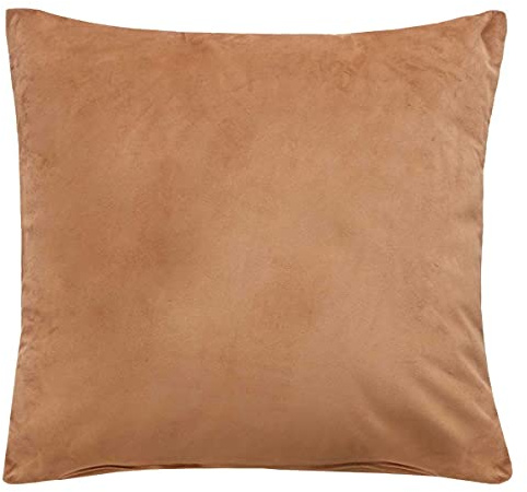 Gardinenbox Sofakissen mit Füllung »Milano« HxB 45x45 cm Sand Dekokissen mit Komfort-Samt-Bezug und Reißverschluß mit Füllkissen Extra Weich Couchkissen, 203572