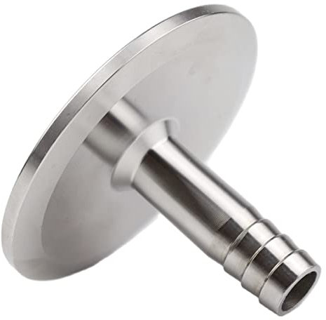 Mominate 2 Tri Clamp to 1/2 Hose Barbed Adapter SS304 Sanitary Hose Barb Pipe Fitting (Ferrule OD 64mm)