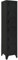 vidaXL Schließfachschrank Spind Schrank Umkleideschrank Metallschrank Fächerschrank Aktenschrank Büroschrank Lagerschrank Schwarz 38x40x180cm Stahl