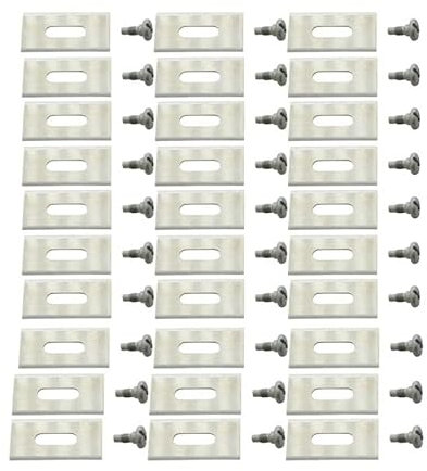 30Pcs Garden Trimmer Blade Lawn Mower Grass Replacement Trimmer Cutter Piece For Automower/Garden Robotic Lawnmower Tools