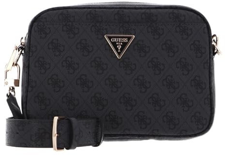GUESS Meridian Camera Bag Coal Logo