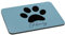 Personalised Dog Bowl mat, Dog Lover Gift, Large, Washable