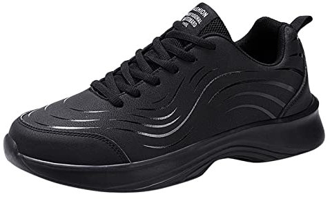Stivali Uomo Scarpe da Camminata Uomo Senza Lacci Scarpe Uomo Tela estive Stivali Gomma Uomo 43 2023 Sneaker Uomo Bianche 6-C 13.99