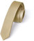 Enlision Krawatte Gold Champagner Schmal Seide Krawatten für Herren Einfarbig Formelle Elegante Schlips Hochzeit Party Business Krawatte 4cm