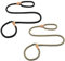 2 Stück Hundeleine Retrieverleine mit Zugstopp, Trainingsleine für Hunde, Retrieverleine für Kleine Mittlere und Große Hunde, Verstellbar(Size:150cm/59.06inch)
