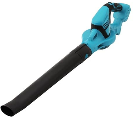 Soffiatore a foglie senza fili, soffiatore elettrico per la manutenzione del prato e spazzaneve, soffiatore elettrico senza fili per Makita 18v batteria (con batteria)
