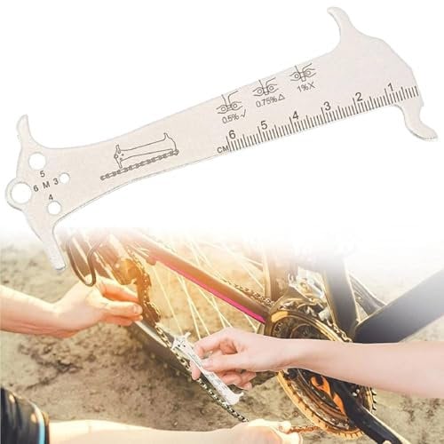 Indicatore di Usura della Catena, Tester di Usura della Catena, Misurazione della Catena, Controllo Catena Bici Misura Catena Bici Catena Bici Righello Calibro Catena Bici Dima Catena MTB