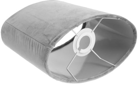 HOMSFOU Ovaler Stofflampenschirm Lichtabdeckung Für Tischlampe Heimgebrauch Exquisiter Schirm Mit Warmem Licht Schützt Vor Staub Und Schmutz Installieren