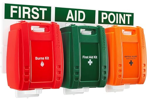Safety First Aid Evolution First Aid, Burns & Bleed Control Point