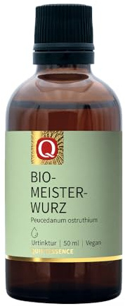 Bio Meisterwurz Kräutertinktur 50 ml, nach Paracelsus, vegan, Quintessence