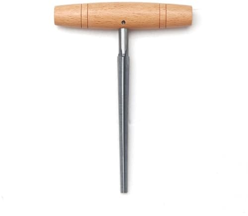 Alesatore professionale per violino in acciaio inox, strumento essenziale per violini con manico ergonomico in legno