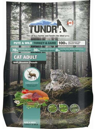 Tundra Katzenfutter getreidefrei Pute u. Wild - Turkey u. Game 1,45 kg