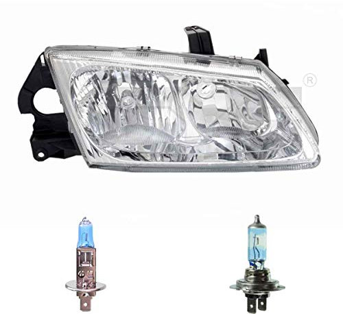 Scheinwerfer rechts H1/H7 für Almera II Hatchback N16 inkl. Osram Lampen