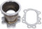Auspuffflanschadapter, 3in V Band Adapter Turbo Downpipe Flansch Kit Ersatz für Garrett Style T25 T28 GT25 GT28