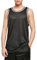 Mivaro Herren Tank Top Basketball Mesh, Achselshirt, Größe:XL, Farbe:Schwarz/Weiß