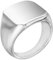 meditoys · Ring aus Edelstahl für Herren · Sigelring · Breite: 12,0 mm · maskuliner Stil