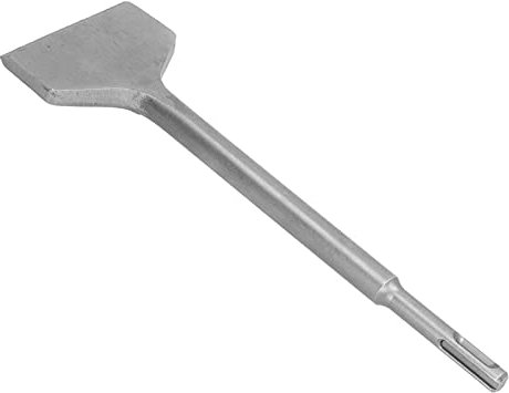 SDS Plus Chisel, Air Chisel Bits for Tile and Thinset Removal, 3in X 10in Round Shank Demolition Hammer, Wall and Floor Scraper