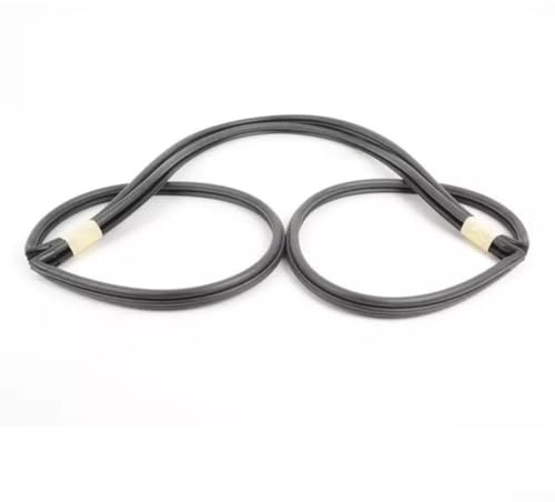 Türdichtung für Heckklappe, 1 Satz A4637400278 für Mercedes-Benz W463 G-Klasse Ersatz ABS-Metallmaterial Schwarz Auto Trim Dichtung für Fahrzeugwartung