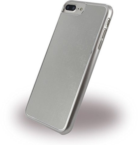CABLINGÂ Guess Aluminium Schutzhülle für iPhone 7 Plus, silberfarben
