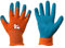 Kinder Arbeitshandschuhe Latex Schutzhandschuhe Gartenhandschuhe Handschuhe Kinderhandschuhe orange Gr. 2-6 3