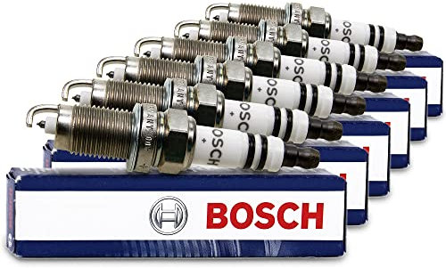 6x Original BOSCH Zündkerze Zündkerzen FR7HPP33+