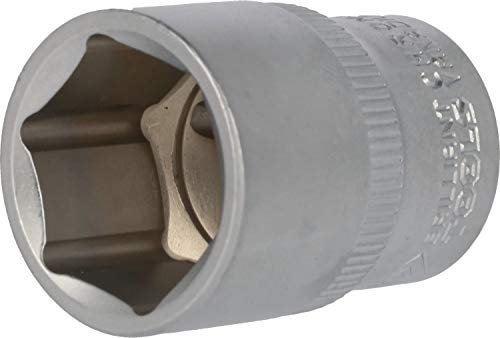 BRILLIANT TOOLS BT022813 Douille 6 pans 1/2, 22 mm [Powered by KS TOOLS]