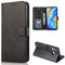 CTIUYA Custodia per Huawei P30 Lite, Cover Flip Case in Pelle Custodia Portafoglio con Porta Carte Magnetica Antiurto Protettiva Completa a Libro Cuoio Custodia per Huawei P30 Lite,Nero