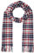GANT Herren D1. Checked Twill Wool Scarf Mode-Schal, Mahogany RED, Einheitsgröße