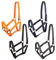 PFIFF 102921 Sicherheitshalfter Jocose, Weidehalfter Paddockhalfter, Grau, MS