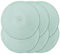 Noctiflorous Runde geflochtene Platzsets, 38,1 cm, runde Tischsets, 6 Stück, für Esstische, natürlich gewebt, hitzebeständig, (B Mintgrün)