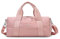 FANDARE Sac de Voyage Cabine Sac à Main Sacs Cabas de Fitness Sacs de Nuit Sac Weekend Sac de Plage Femme Homme avec Compartiment à Chaussures & Poche de séparation Humide et sèche Rose